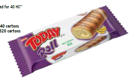 Today Swiss Roll (Banana) 35g (24X6)
