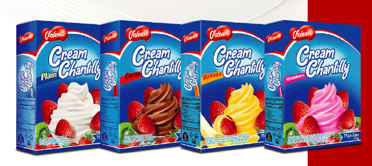 Valenci Kakao Krem Şanti 75Gr (2Ad*12Adet)