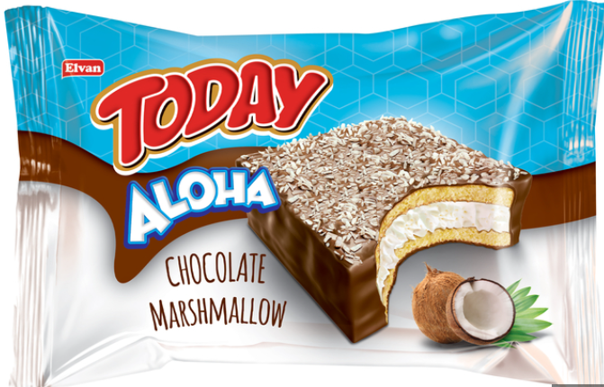 Today Aloha Coconut (Marsmallow) 35g (24X6)