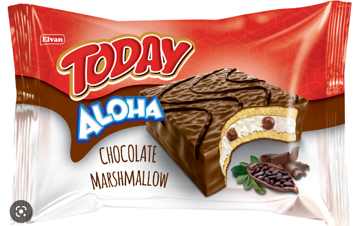 Today Aloha Chocolate (Marsmallow) 35g (24X6)