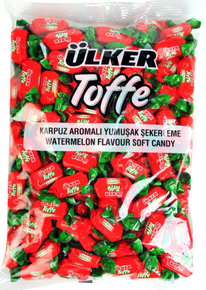 Ülker Toffe Karpuzlu 1Kg*5